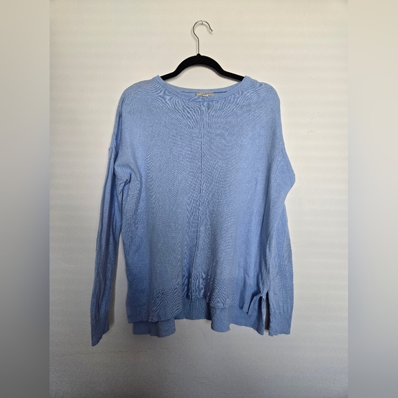 LOFT Light Blue Pullover Sweater - Picture 1 of 7